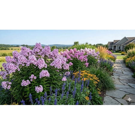 5 Europa Phlox Paniculata Bareroot