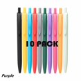 thumbnail image 1 of Under $5 FEOLGEHLY 10Pcs 0.5mm Fine Point Retractable Colored Gel Pens, Quick Dry Smooth Writing Silent Gel Pens, Journaling Pens, Ideal Gift for Office, Art & Daily Use, Purple, 1 of 6