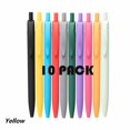 thumbnail image 1 of Under $5 FEOLGEHLY 10Pcs 0.5mm Fine Point Retractable Colored Gel Pens, Quick Dry Smooth Writing Silent Gel Pens, Journaling Pens, Ideal Gift for Office, Art & Daily Use, Yellow, 1 of 6