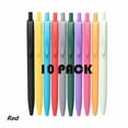 thumbnail image 1 of Under $5 FEOLGEHLY 10Pcs 0.5mm Fine Point Retractable Colored Gel Pens, Quick Dry Smooth Writing Silent Gel Pens, Journaling Pens, Ideal Gift for Office, Art & Daily Use, Red, 1 of 6