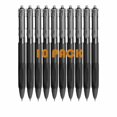 thumbnail image 1 of Under $5 FEOLGEHLY Retractable Gel Pens, 10 Pack Smooth Writing Quick Dry Refillable Fine Point 0.5mm Black Inks Gel Pens, Journaling Pens for Office and Daily Use, 1 of 7