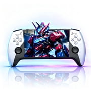5 FHD Screen Handheld Gaming Console, Portable video game , Rechargeable Battery and TV Connection, 64G