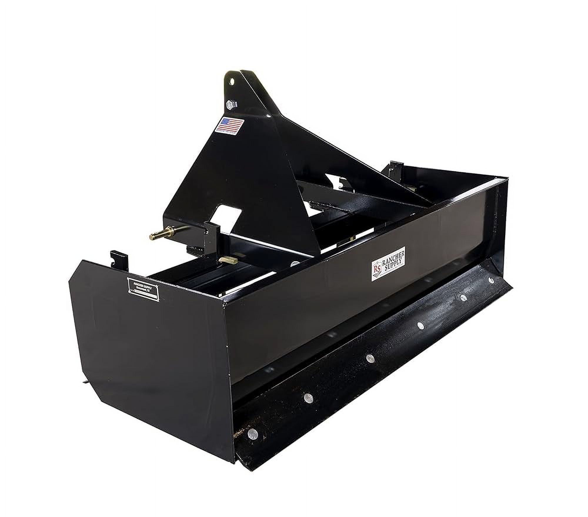 5 FT Box Blade Scraper By CAT 1 3 Point Hitch Attachments For