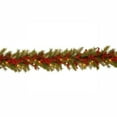 thumbnail image 1 of 5 FT LED Christmas Garland with Red Berries Christmas String Lights Decoration, Multi-Function Christmas Garland with 30 Warm White LED Lights Fireplace Indoor Decoration, 1 of 5