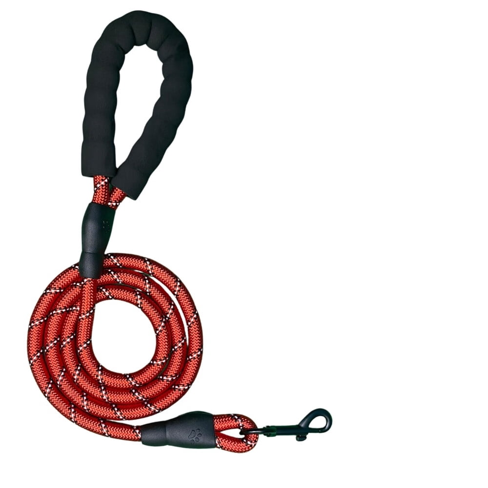 5 FT Long,Heavy Duty Dog Leash with Padded Handles and Highly ...