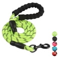 thumbnail image 1 of 5 FT Strong Dog Leash with Comfortable Padded Handle and Highly Reflective Threads Dog Leashes for Medium and Large Dogs (Green), 1 of 3