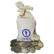 $5 Face Value Bag of 90% Silver Half Dollars Pre-1965 Junk Silver Coins (Design Our Choice)