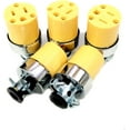 5 Female Extension Cord Ends Replacement Electrical Plug End 15AMP
