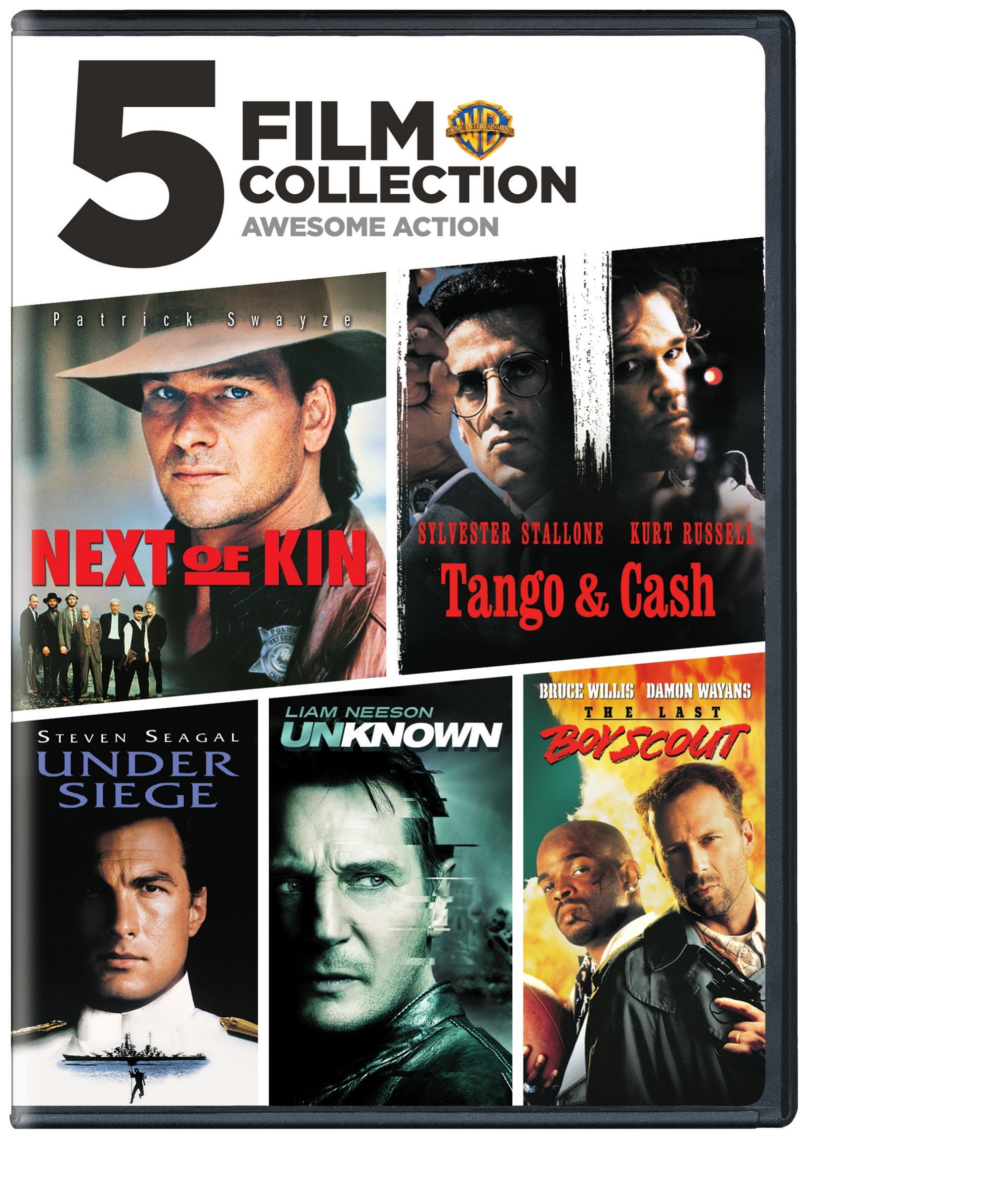 5 Film Collection: Awesome Action (DVD) - Walmart.com