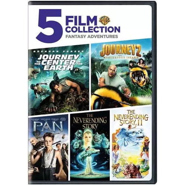 5 Film Collection Fantasy Adventures (DVD)New Catalog