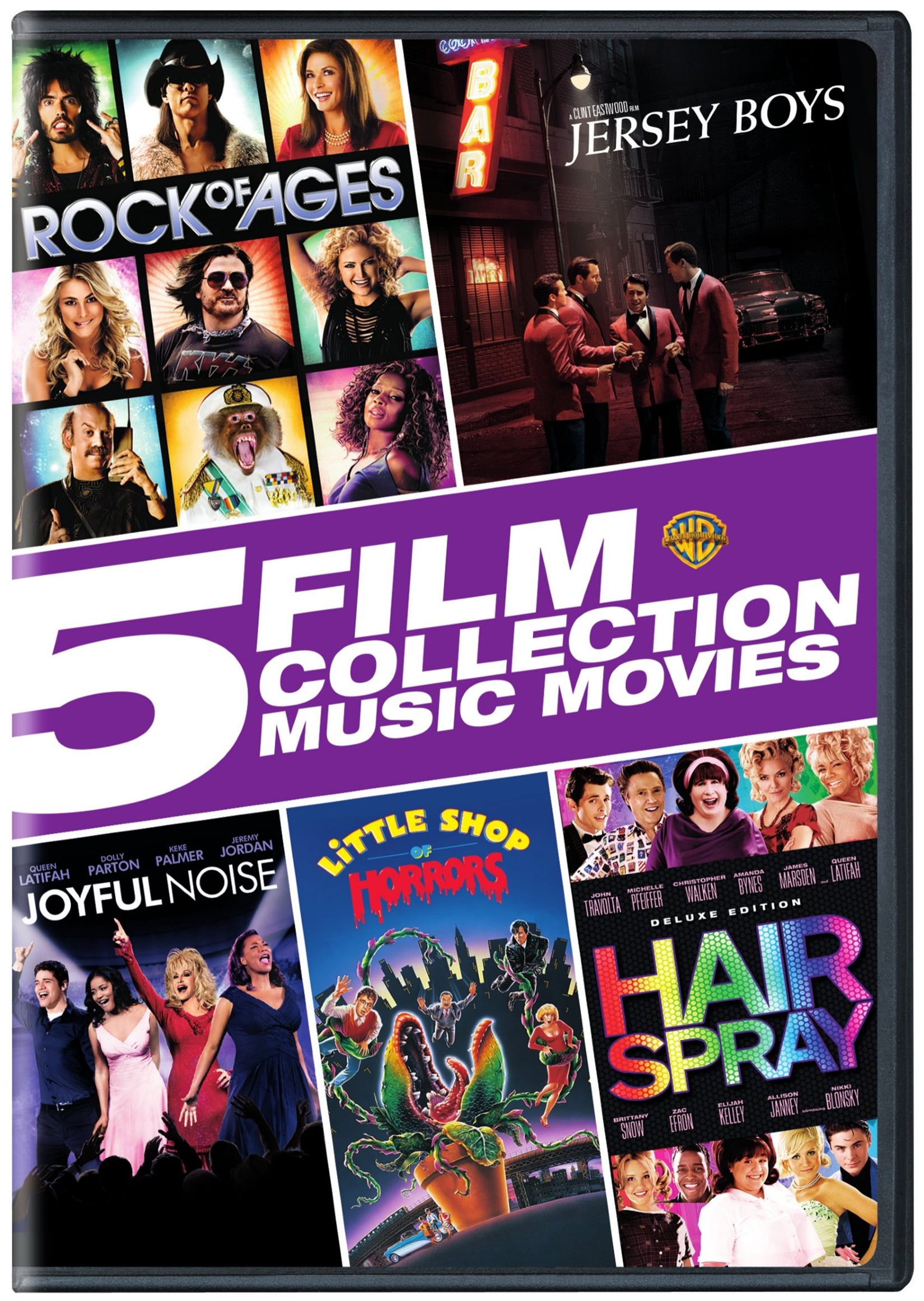 SDS, 5 Film Collection, Music Movies DVD Set, Rated R, Includes
