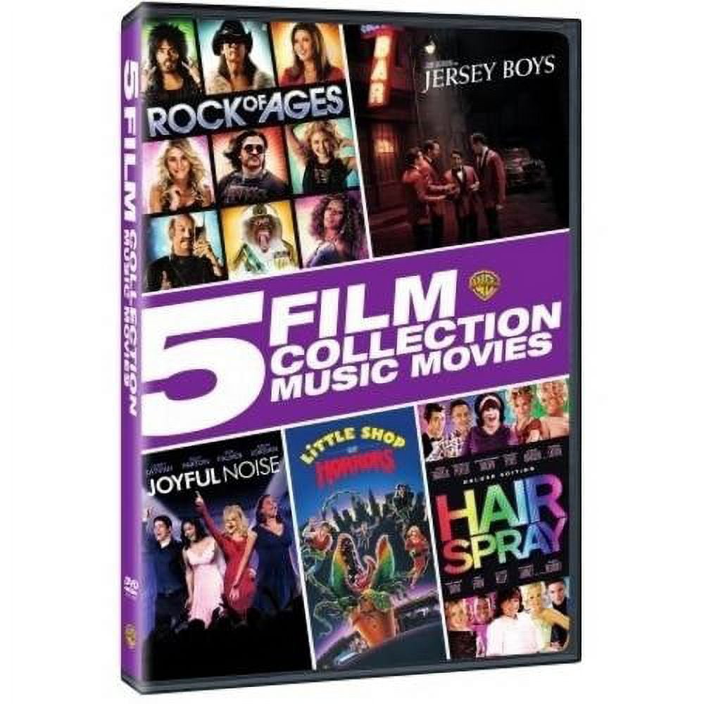 5 Film Collection Music Movies (DVD + Digital Copy) (Walmart Exclusive)