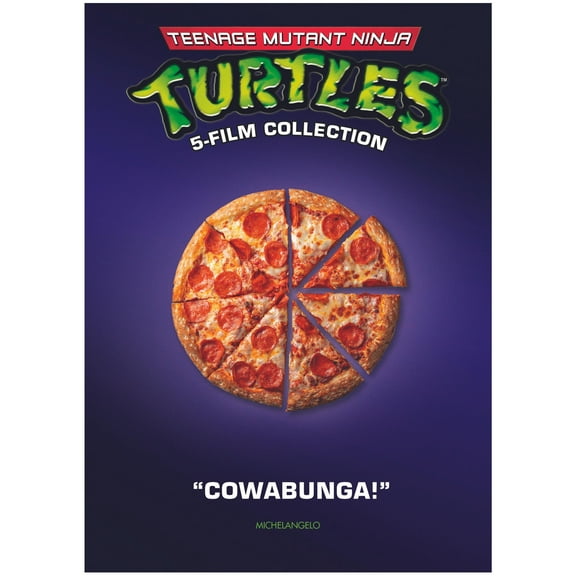 5 Film Collection: Teenage Mutant Ninja Turtles; Teenage Mutant Ninja Turtles II: The Secret Ooze; Teenage Mutant Ninja Turtles 3, TMNT; Batman vs Teenage Mutant (DVD)