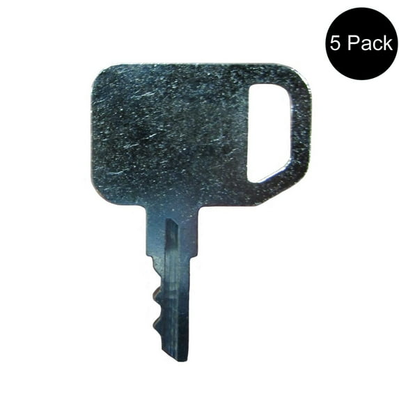 (5) Fits John Deere Skid Steer Keys 240 250 260 270 325 328 332 318G 324E 332G