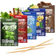 5-Flavor Nicotine-Free Flavored Chewing Sticks Extra Thick Oral Fixation Aid for Craving Management Non-GMO, Vegan, Kosher Variety Pack 20 Count, Pack of 5