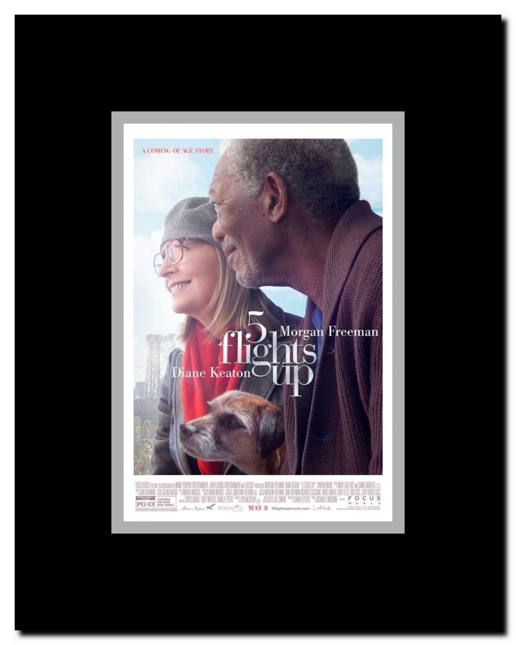 5 Flights Up Framed Movie Poster