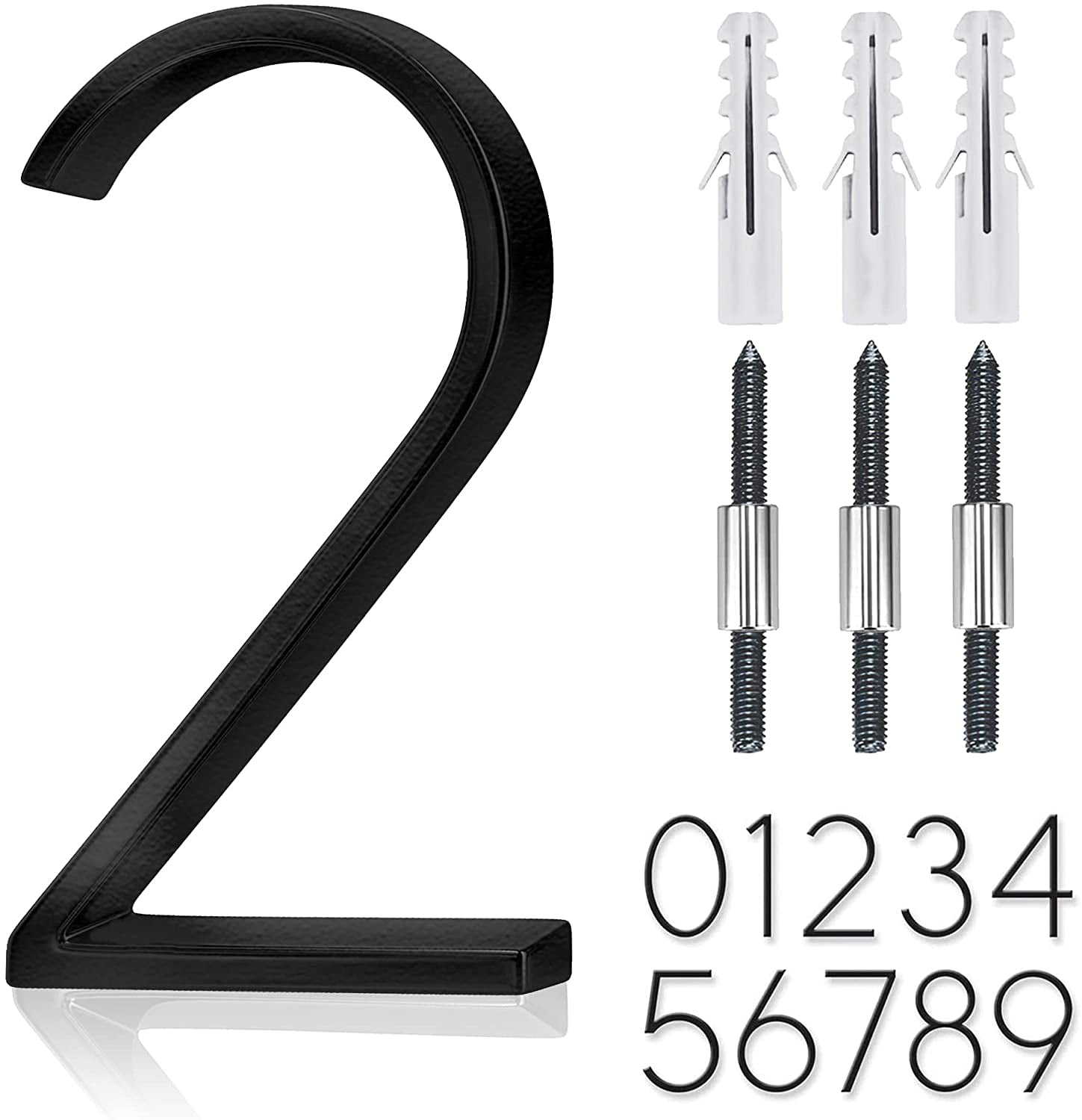 Floating Box Numbers 5