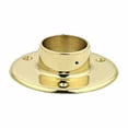thumbnail image 1 of 5" Floor Flange Solid Brass Fits 2" Tubing Bracket | Renovator's Supply, 1 of 2