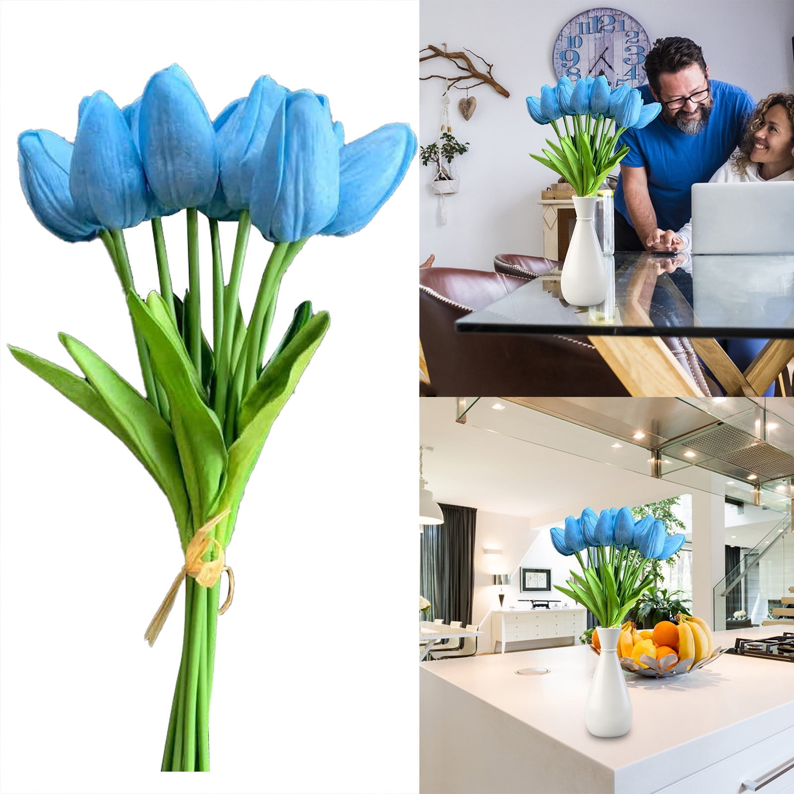 5 Flowers Flowers Home Model Room Long Flowers for Tall Vases Wedding