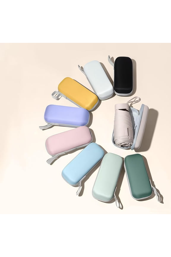 5-Fold Precision Design UPF50+ Protection Compact Rain Umbrella, 1 Pack