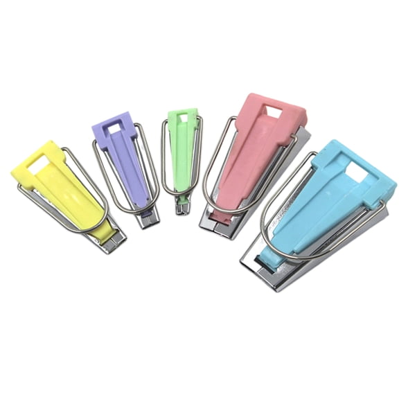 5 Folded Fabric Bias Binding Ribbon Maker Binder Foot Sewing Quilting