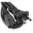 thumbnail image 1 of 5 Foot AC Power Cord 2 Two Prong Extension Cable for Xbox Playstation 2 PS2 Sega LCD Monitor, 1 of 2