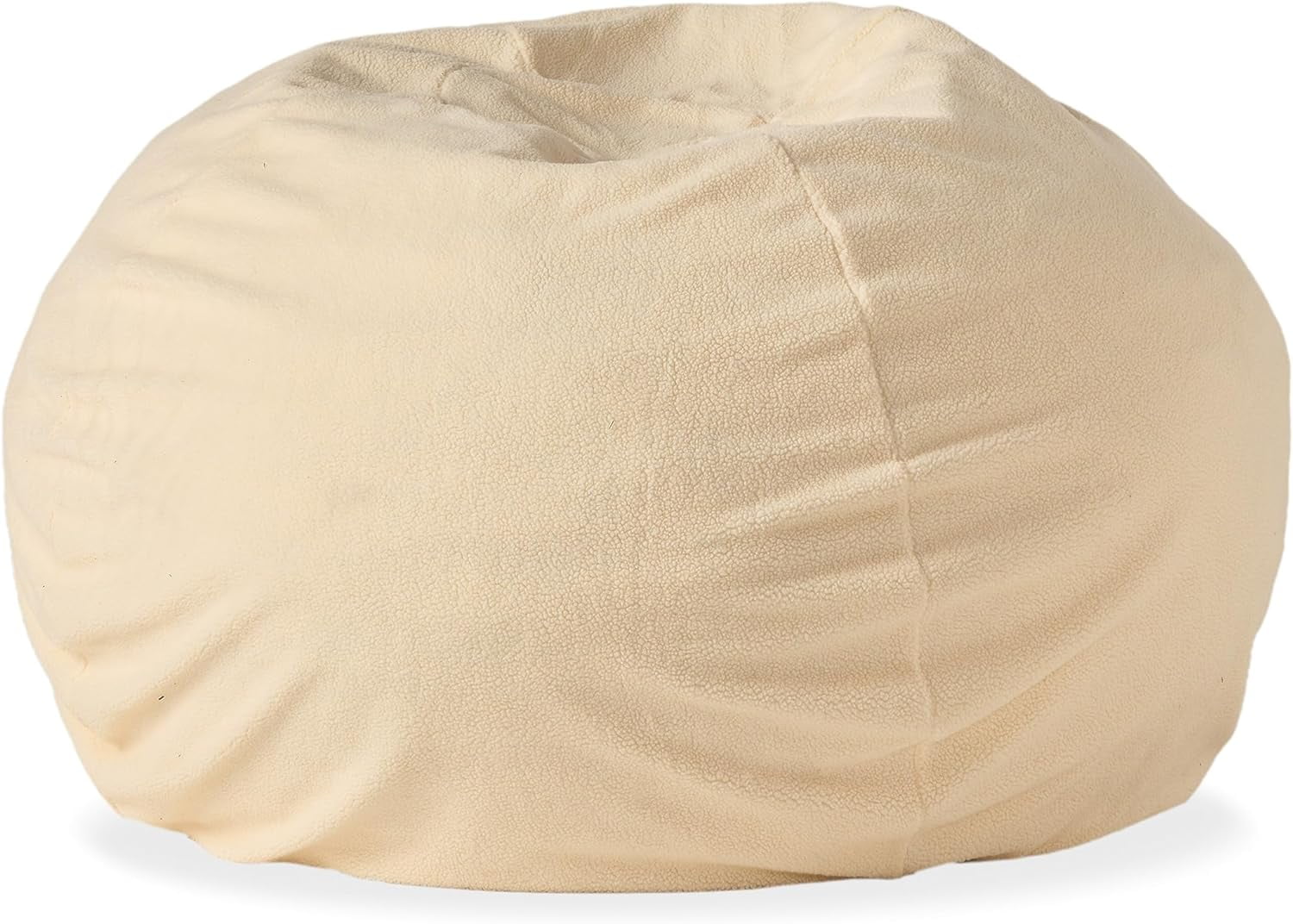 5Foot Comfortable HighDensity Shredded Foam Bean Bag Chair for Kids and Adults, with Removable