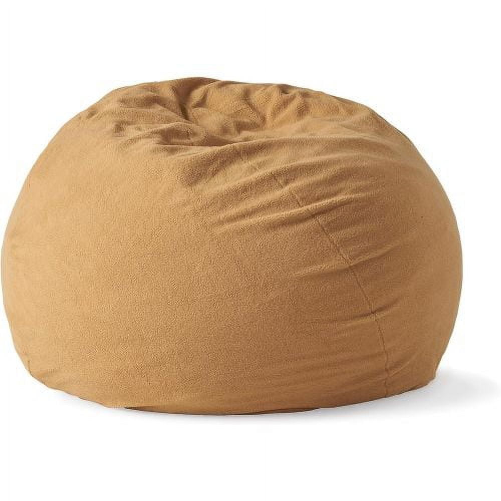 5Foot Comfortable HighDensity Shredded Foam Bean Bag Chair for Kids and Adults, with Removable