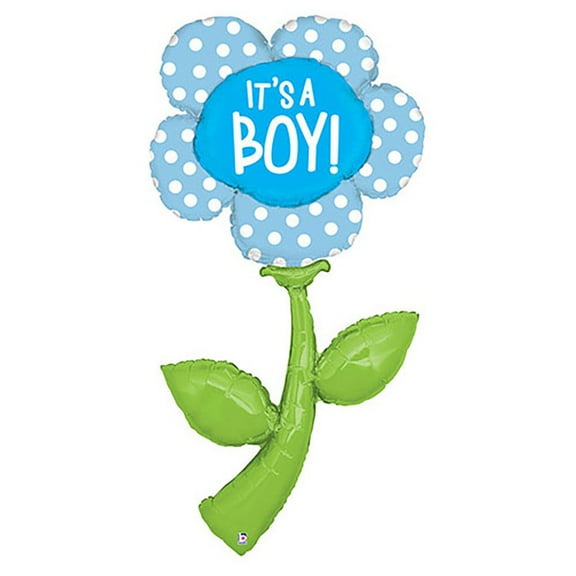 5 Foot Fresh Picks It's a Boy Foil Mylar Balloon - Party Supplies Decorations
