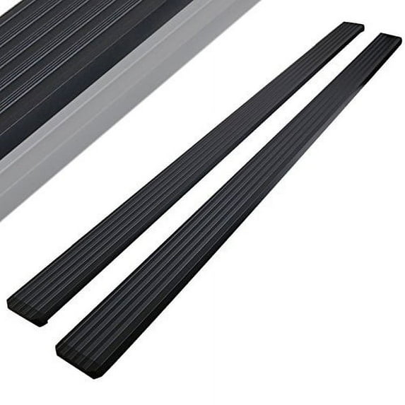 5" Ford F150 SuperCrew Cab Side Step Running Boards Nerf Bars Aluminum