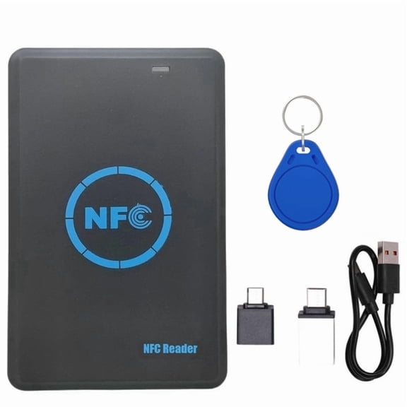 5 Frequency RFID Smart Chip Duplicator+UID Keychain NFC Reader Copier HID 125K/ IC/ID 13.56Mhz 125Khz Token Writer Clone