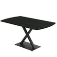 thumbnail image 1 of 5 Ft Arc Rectangle Conference Room Table X Base With Electric Module, 1 of 5