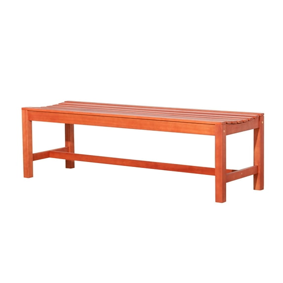 5-Ft Outdoor Wood Park Bench