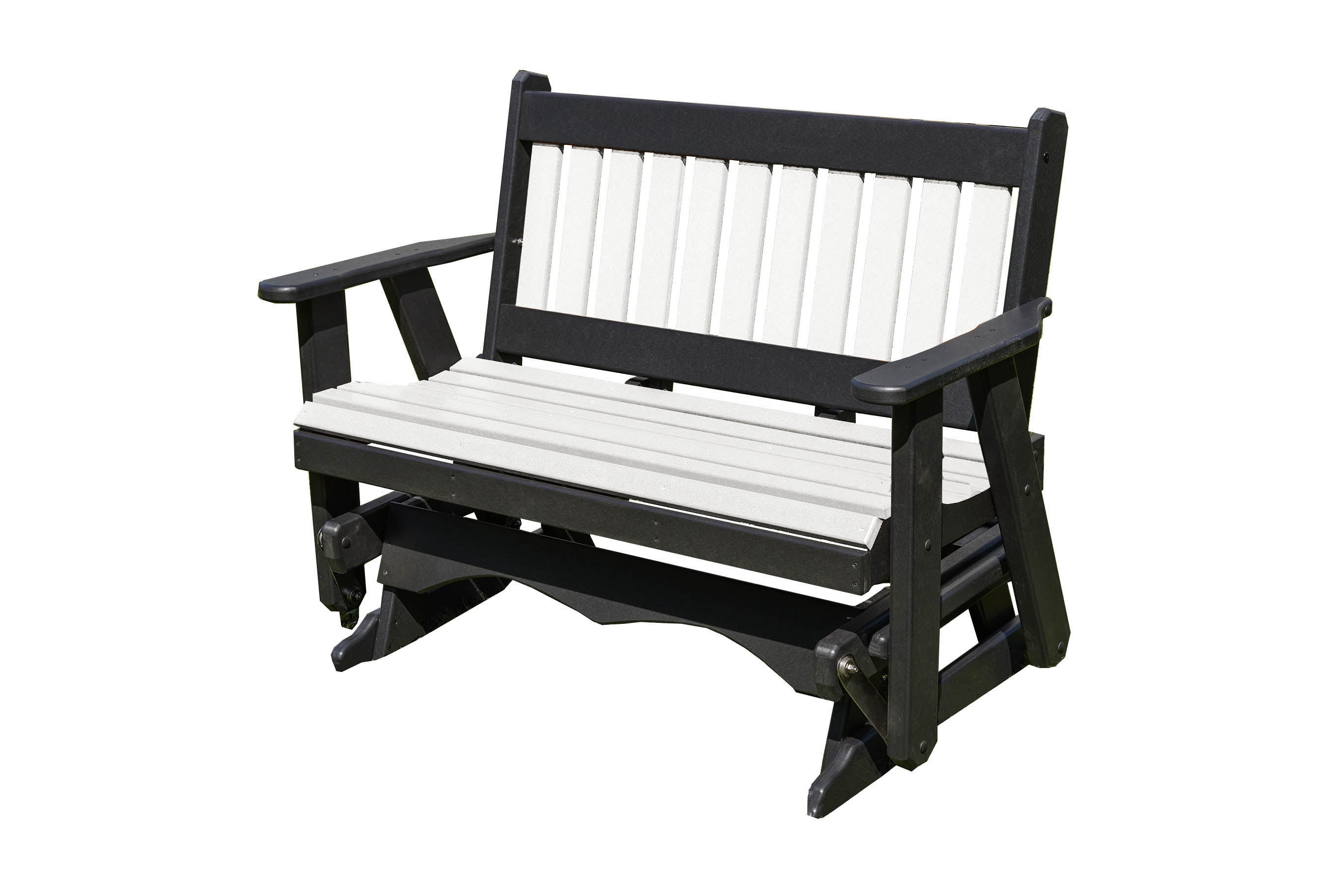 5 Ft Poly Lumber Mission Porch Glider Heavy Duty Everlasting PolyTuf