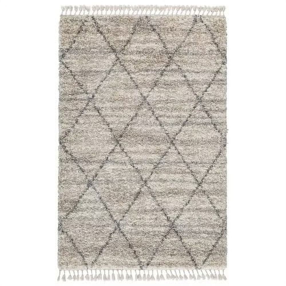 5 Ft x 7 Ft Casual Rug, Soft Cozy Rectangular Rug with Durable Jute ...