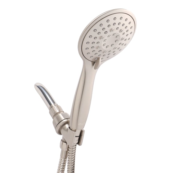 5-Function Massage Shower Head,Handheld Showerhead Easy to Clean Brushed Nickel