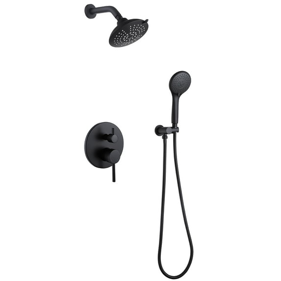5 Functions Complete Shower System with Rough-in Valve
