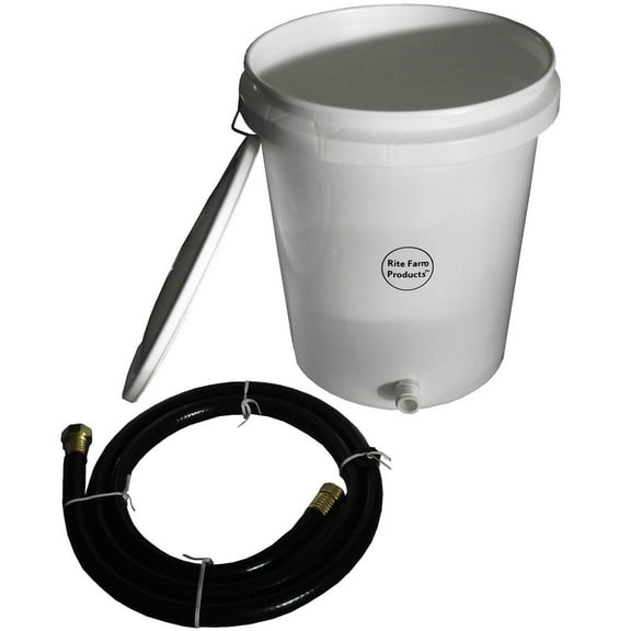 5 GALLON GRAVITY WATER SUPPLY/RESERVE KIT FOR AUTOMATIC WATERER CHICKEN POULTRY