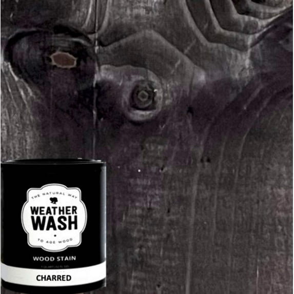 5 Gal. Charred Interior WeatherWash Transparent Aging Wood Stain