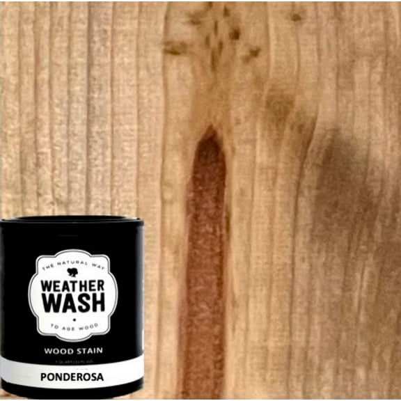 5 Gal. Ponderosa Interior Weatherwash Transparent Aging Wood Stain