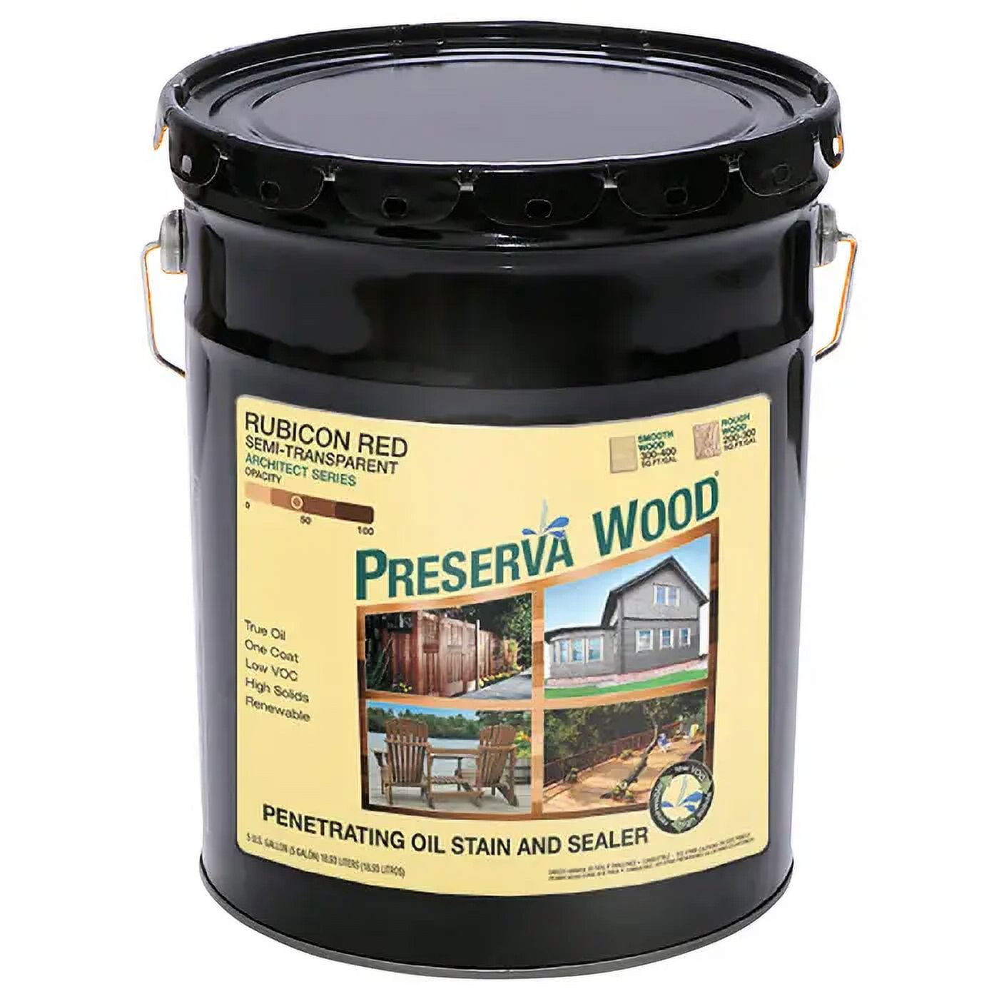 5 Gal Preserva Products, Ltd. 11501 Rubicon Red Preserva Wood