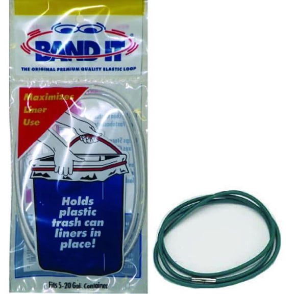 5 Gal. To 20 Gal. Elastic Trash Bag Loops (Case Of 36)