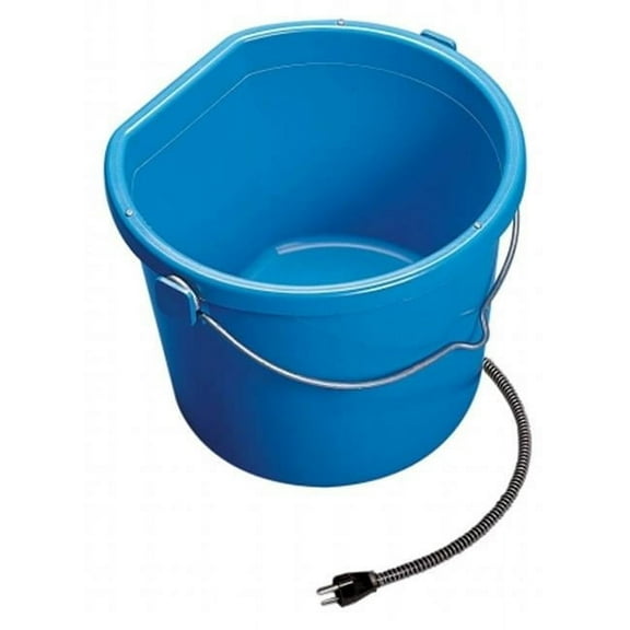 5 Gallon 130 Watt Heated Flat Back Bucket