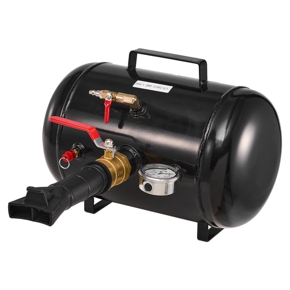 5 Gallon Air Tire Bead Seater, 116 PSI Heavy Blaster for Truck, ATV, Tractor, RV, Black