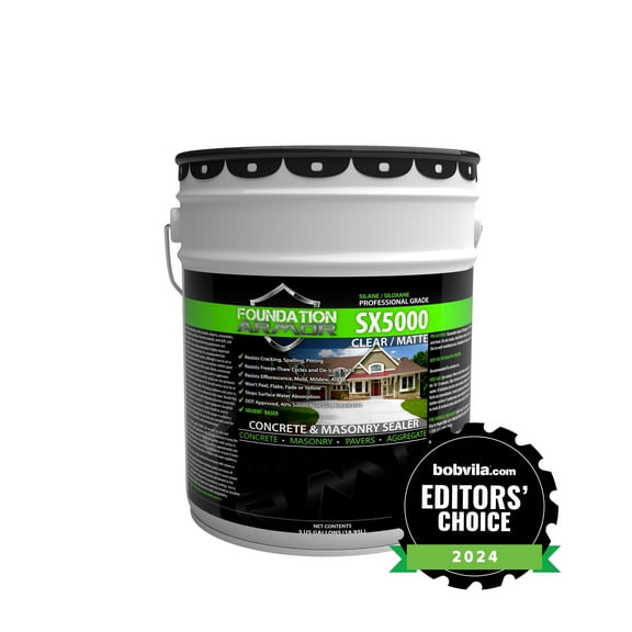 5 Gallon Armor SX5000 Silane Siloxane Penetrating Concrete Sealer and Masonry Water Repellent