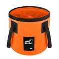 thumbnail image 1 of 5 Gallon Bucket for Cleaning, Collapsible Mop Bucket Wash Basin Foldable Car Wash Buckets for Fishing Shower Travel, Portable Water Storage Containers for Household RV Essentials and Beach Supplies, 1 of 6