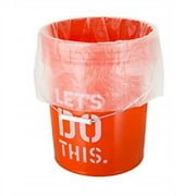 PBKAY 5 Gallon Bucket Liner Bags for Marinading and Brining - Durable, Food Grade, BPA Free, 25/Roll