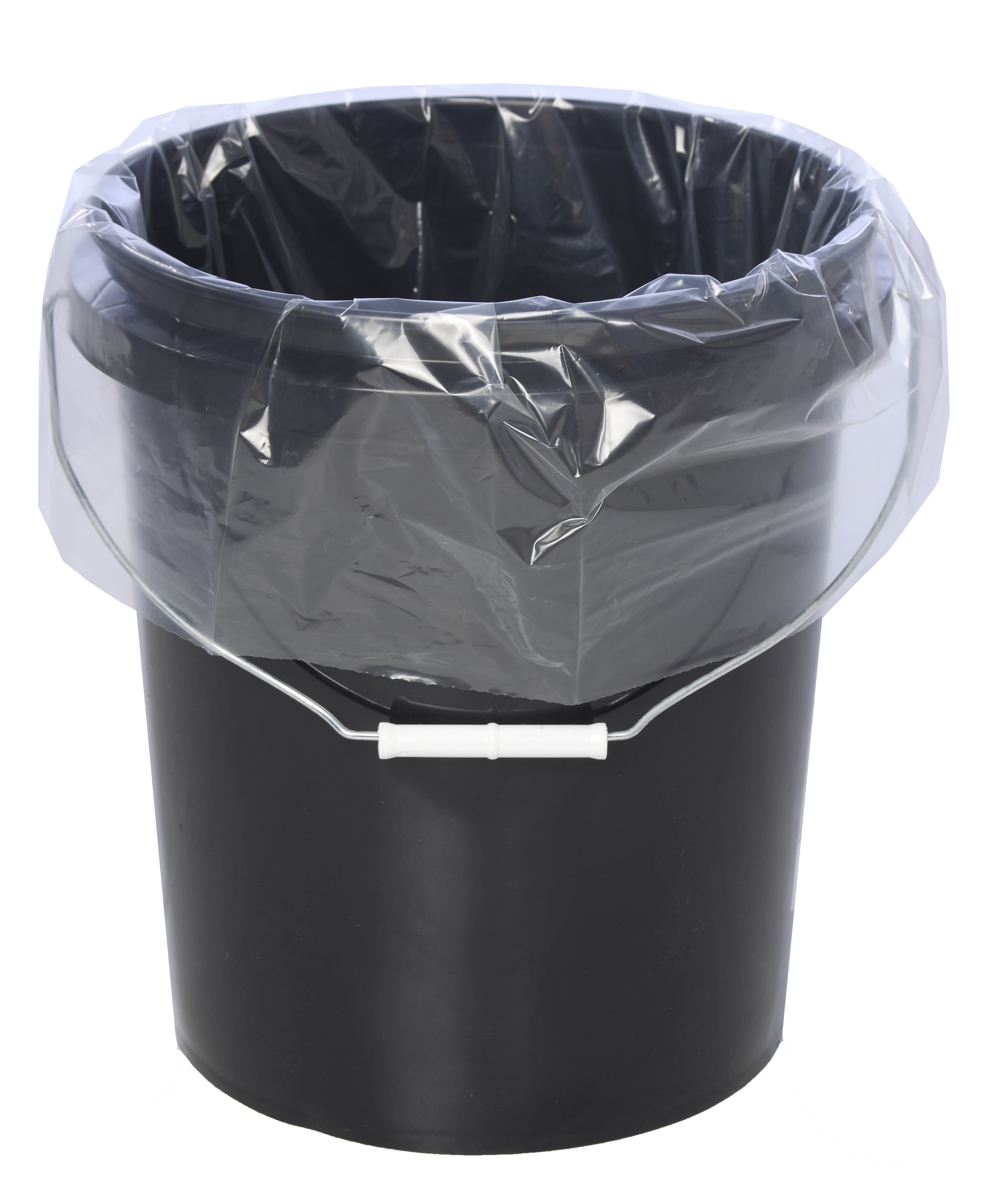50 Gallon Trash Bags QWORK 5-Pack 55 Gallon Drum Liners