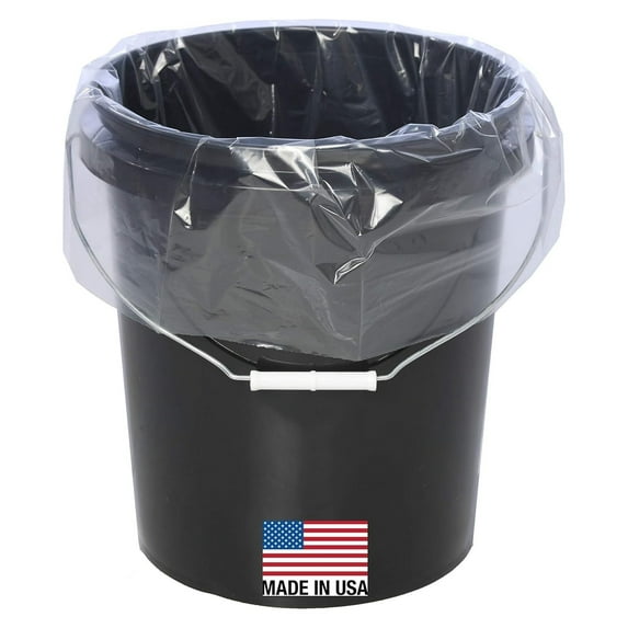 5 Gallon Bucket Liner Bags for Marinating and Brining, Food Grade, BPA Free, Extra Heavy Duty Leak Proof (10 pack)