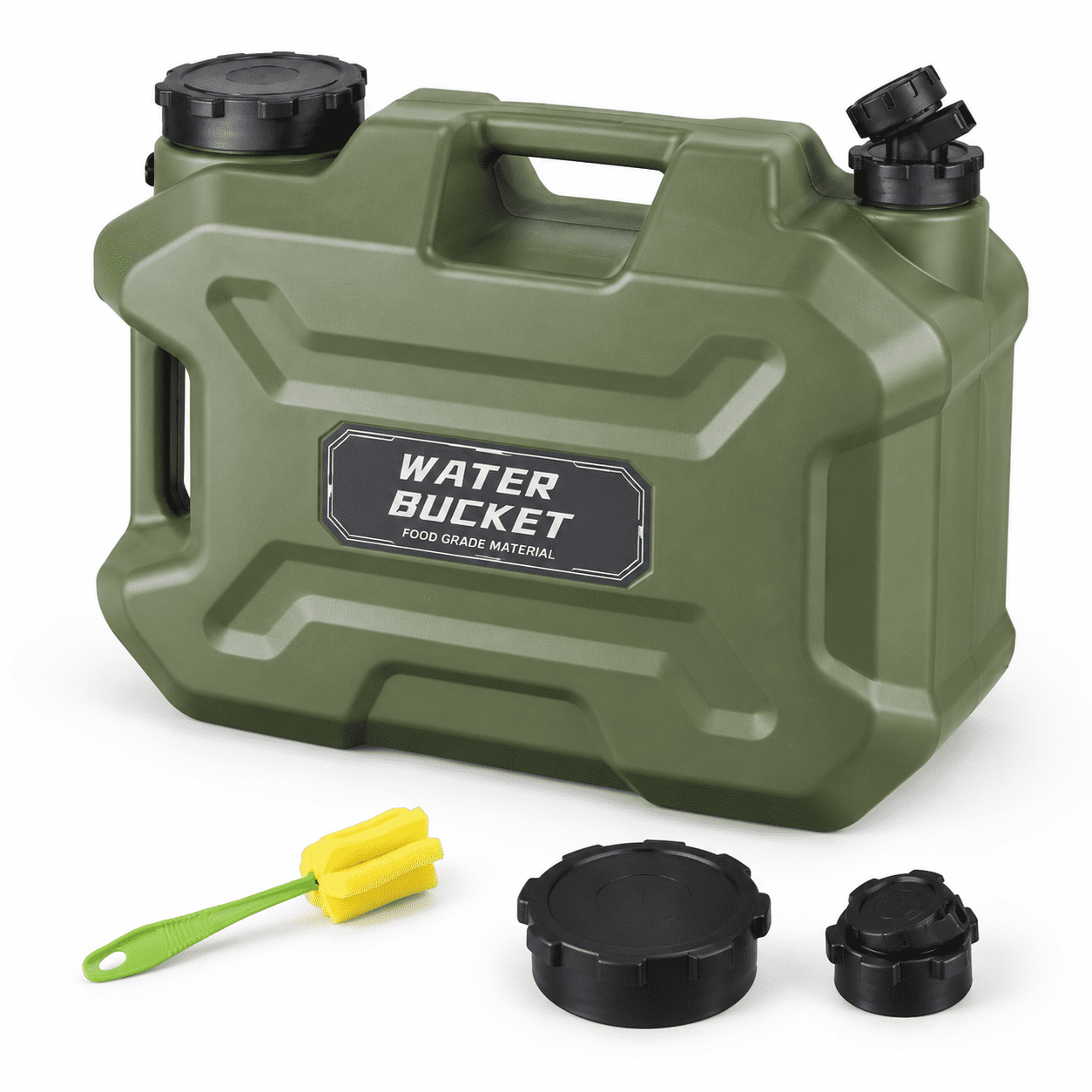 5 Gallon Camping Water Jug With Spigot Leakproof Container - Walmart.com
